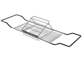 Metal Bathtub Rack Retractable Adjustable Removable Stand Bathroom Caddy Tray Rack for Hotels V1294-YM0523-3112220004511