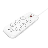 Huntkey 6-Outlet Surge Protector with 2 USB Charging Outlets V28-PSUHUNSAC607