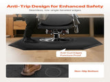 Salon Mat for Hair Stylist, 1225 x 1505 mm Hexagon Salon Chair Mat Anti Fatigue, 13mm Thickened V952-SLDLJD12INCHQYV9OV0