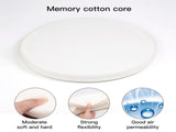 Memory Cotton Cushion Round Cute Dinosaur Shaped Soft Removable Cover Cushion Green 40 x 40 x 4.5cm V1294-YM0523-211018SH01-4