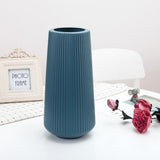 Plastic Flower Vase Modern Decorative Flower Vase for Home Living Room Table Decor V1294-YM0721-10143636