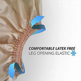 Unisex Incontinence Pull-On Waterproof Pant - Soft Nylon, Leak-Proof, All-Day & Night Comfort, V1370-AZ4-17978
