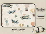 Soaring Through The Skies Extra Large 200x200cm Waterproof Picnic Mat - Portable Thickened Oxford V888-ELOSUNG46256