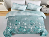 Crafted Quilted Bedspread and Pillowcases Set A Testament to Elegance - Queen size V745-MAC090452Q13U
