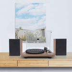 mbeat Hi-Fi Turntable with Bookshelf Speakers and Bluetooth Streaming V186-MB-PT-28