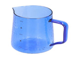 500ml Milk Frothing Pitcher Multipurpose Borosilicate Glass Milk Jug for Coffee Milk BeverageBlue V1294-YM0710-3118210257413