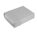 Ramesses 1000TC American Pima Cotton Narrow Stripe Sheet Set Silver King V442-KIT-SHEETS-PIMANARROWSTRIPE-SILVER-KI