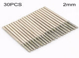 30Pcs 2.0Mm Diamond Saw Drill Hole Cutter Coated Solid Bits for Gemstone V1189-LWWAL-20260327-04061