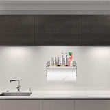 JWDX Rack Clearance! with Shelf Basket Holder Wall Towel for Kitchenbathroom Storage Paper Adhesive V1189-LWWAL-20260325-03041