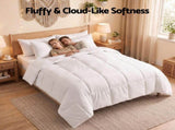 Giselle Bedding Super King Quilt, 200GSM Summer Duck Down Feather Doona Insert QUILT-DFD-200-SK