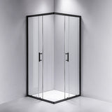 900 x 800mm Sliding Door Nano Safety Glass Shower Screen By Della Francesca V63-829461