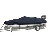 Outdoor V-shaped yacht with dust cover, sunscreen and rainproof boat cover, Teflon boat body V1102-M-SHOE-32531-GRAY-13A24057