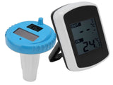 Floating Solar Wireless Thermometer Waterproof Swimming Pool Water Temperature Monitor V1294-YM0901-3111210143811