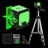 Traderight Green Laser Level with Tripod 25m IP54 Kit HW0281