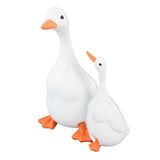 Duck Sculpture Simulated Rain Proof Resin Duck and Duckling Statue for Garden Decor V1294-YM0901-3111250049811