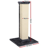 i.Pet Cat Tree 92cm Scratching Post Tower Scratcher Wood Condo Bed House Trees PET-CAT-PO-L-GR