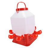 Automatic Poultry Waterer Multifunctional Large Capacity 8 Bowls Poultry Waterer Dispenser for Farm V1294-YM0901-3111250225011