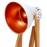 61cm Bamboo Easel Table Lamp Modern Scandi Designer Desk Light Bedroom Office V563-75136