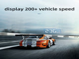 Compact OBD2 Car Head-Up Display - Digital Speedometer with 5 Alarm Functions & Adaptive V888-ELOSUNG35849