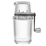 Manual Ice Crusher Portable Hand Crank Manual Household Ice Shaver Machine Kitchen Tool V1294-YM0721-10135428