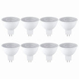 16PCS 7W LED Bulb GU5.3 Base 6000K 520LM White Light for Ceiling Light Track Light Home Use Bulb V1366-AZ2-W-14616