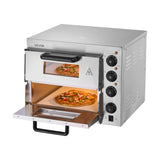 VEVOR Commercial Pizza Countertop, 14-Inch Double Deck Layer, Stainless Steel Electric Pizza V952-FMDRPSLSCSXNVZD4XV3