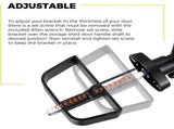 Shed Door Latch L-Handle Lock Kit with 2 Keys and 2 Screws, 5-1/2" Stem Shed Lock Barn Door Lock V1369-AZ3-W-16284