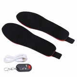 Heated Insoles DIY Cuttable Smart Remote Control USB Rechargeable Electric Heating Insoles for Men V1294-YM3113220238312-0421