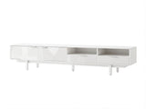 Artiss TV Unit Entertainment Unit Storage Cabinet Drawer 200cm White FUR-AG-TV01-WH-AB
