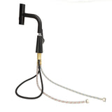 Waterfall Kitchen Faucets 3 Modes Waterfall Stream Sweep 360&deg Rotatable Pullout Sprayer Single V1294-YM0901-3112240023612