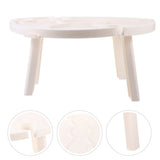 SWETRACE Small Outdoor Table Folding White Plastic 1Pcs 5.5X11.8X11.8in V1189-LWWAL-20260327-03712