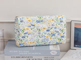 3SET Quilted Floral Makeup Bag Collection Cute Rabbit Pattern Cosmetic Pouch &Travel Toiletry V888-ELOSUNG41059