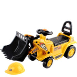 Keezi Ride On Car Toys Kids Excavator Bulldozer Sandpit Digger Car Pretend Play PLAY-CAR-BULLDOZER