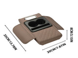 Car Center Console Armrest Pillow, Memory Foam Auto Armrest Box Cover with Cup Holder and Phone V1189-WXFWAL-20260319-00730