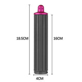 Upgraded Long Curling Barrels For Dyson Airwrap Hair Dryer With Nozzle And Adapter In Rose Red PRL-5078653060DBT