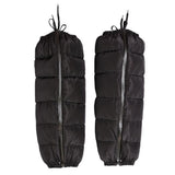 Winter Motorcycle Thermal Knee Guards with Zipper, Windproof Thicken Fleece Lined Leg Warmer V1192-AZ-W-17829