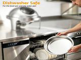 5-Star Chef 9L Chafing Dish Buffet Warmer Food Warmer Catering Server Round CD-9L-CC-SS