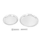 Fruit Tray Stainless Steel 2 Layers Multifunctional Durable Self Service Cupcake Stand for Home V1294-YM0710-3118210271911