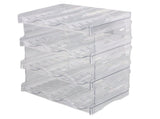 Transparent Water Bottle Organizer 4 Pack Stackable Plastic Water Bottle Cup Holder Detachable V1294-YM0706-3118230176911