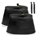 2 Pack 26X4.0 Fat Tube with AV 32mm Valve, Tubes with 2 Tire Levers, for Road/Mountain /E V1366-AZ2-W-16229