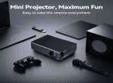M3S Mini Projector Black USB-Powered V1221-XM-MNTYY-04