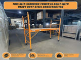 Mobile Safety High Scaffold / Ladder Tool -450KG V63-784