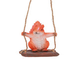 Hanging Squirrel Statues Garden Decor Cute Swing Squirrel Sculpture Outdoor Patio Ornament Animal V1294-YM0703-3111230084311