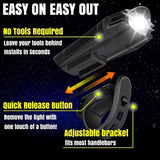 Waterproof Rechargeable LED Bike Lights Set V178-83631