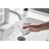 Bathroom Faucet, Stainless Steel Sink Faucet, Water-Saving Flow, Splash Reduction, Ceramic V1189-LC-LY-00035