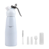 500mL Aluminum Whipped Dessert Cream Butter Dispenser Whipper Foam Maker with 3 Nozzles V1294-YM0901-JY04112-02