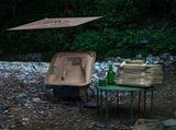Sunshade Awning Folding Chair Set Khaki V728-OBA1005008777701312
