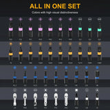 ELEAD 40in1 Ratchet Screwdriver Set Magnetic Precision Bits Adjustable T Handle V465-70151