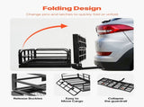 60" x 24" x 14", Hitch Cargo Carrier, 500 lbs Capacity Hitch Cargo Carrier with Anti-Rattle Hitch V952-GZBDPDECKFGZO1MA7V0
