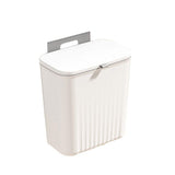 Hanging Kitchen Trash Can With Lid Double Open Lid Design Kitchen Trash Can Kitchen Cabinet Door V1192-AZ-W-27728
